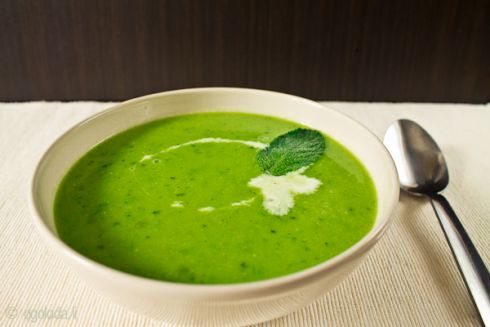 М'ята: рецепт супу - пюре 