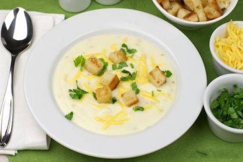 Смачний та корисний суп з цвітної капусти